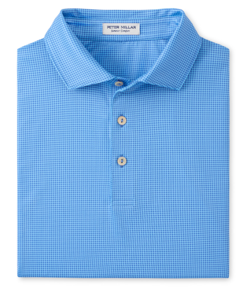 Peter Millar Gingham Polo – Old Edwards Club Peter Millar Gingham Polo – Old Edwards Club